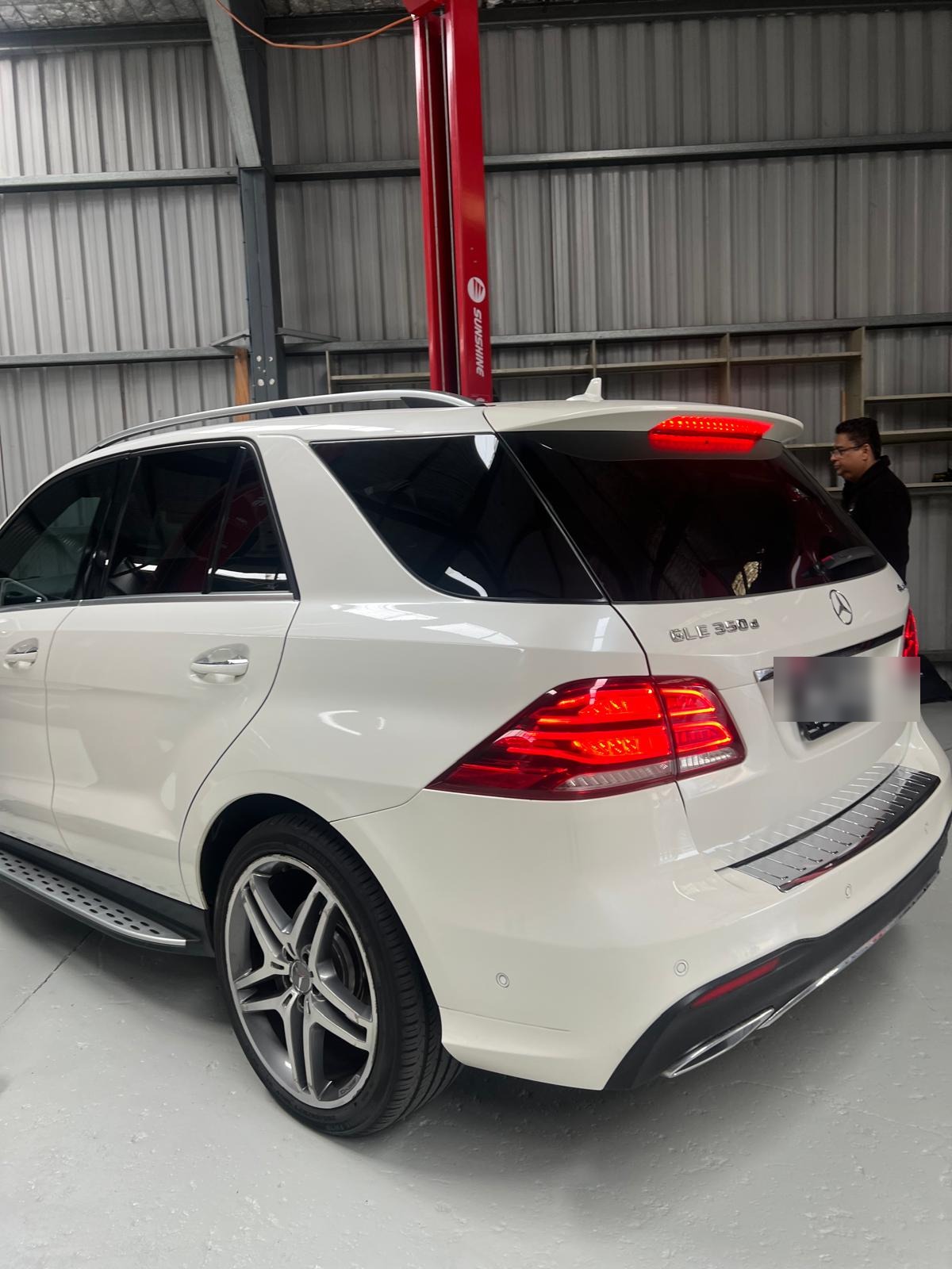 Mercedes-Benz GLE serviced at the BIMMER AUTOMOTIVE workshop